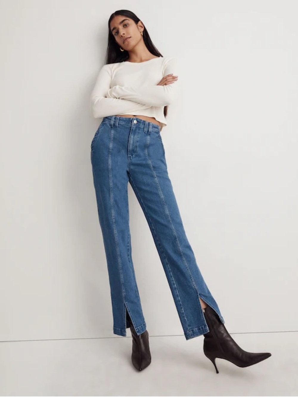 Madewell Perfect Vintage Jeans - Ankle Slit